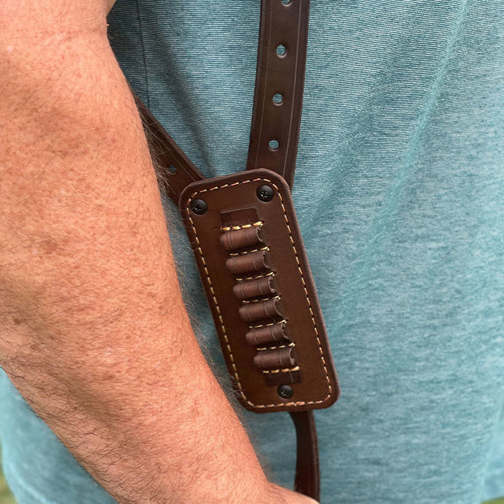 Mittelalterliches Leder-Schulterholster für Damen und Herren, Retro-Theater-Requisite