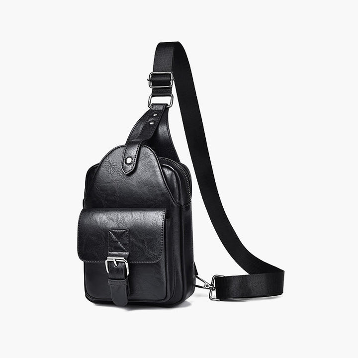 Schultertasche für Herren, für den täglichen Gebrauch, lässige, wasserdichte Retro-Umhängetasche