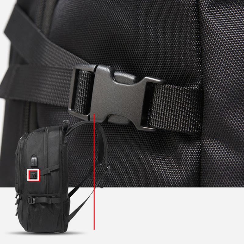Rucksack für Männer, Freizeitreisen, Outdoor, Sport, Seesack, Wandertasche