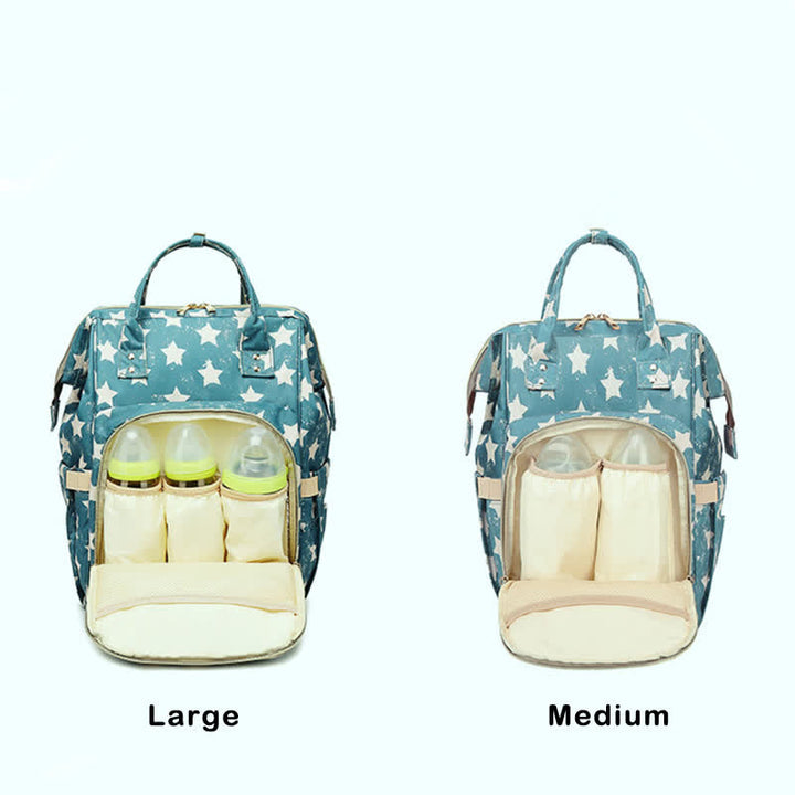 Wickeltasche Rucksack Multifunktions Wasserdicht Stilvoller Babyrucksack Mamatasche