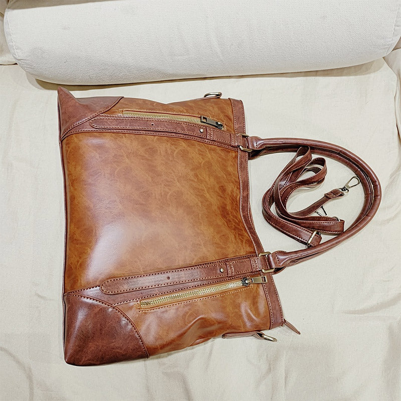 Retro Frauen Tragetaschen Schultertasche Handtasche Satchel wasserdichte Reise Handtasche