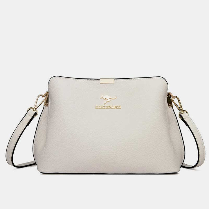 Kleine Umhängetasche aus Leder, Handtaschen, Geldbörsen, dreifache Crossover-Schultertasche