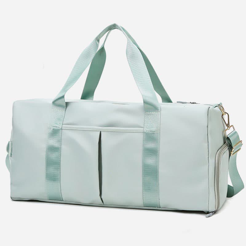 Reisetasche, Sporttasche, Umhängetasche fürs Fitnessstudio mit Nassfach, Schuhfach