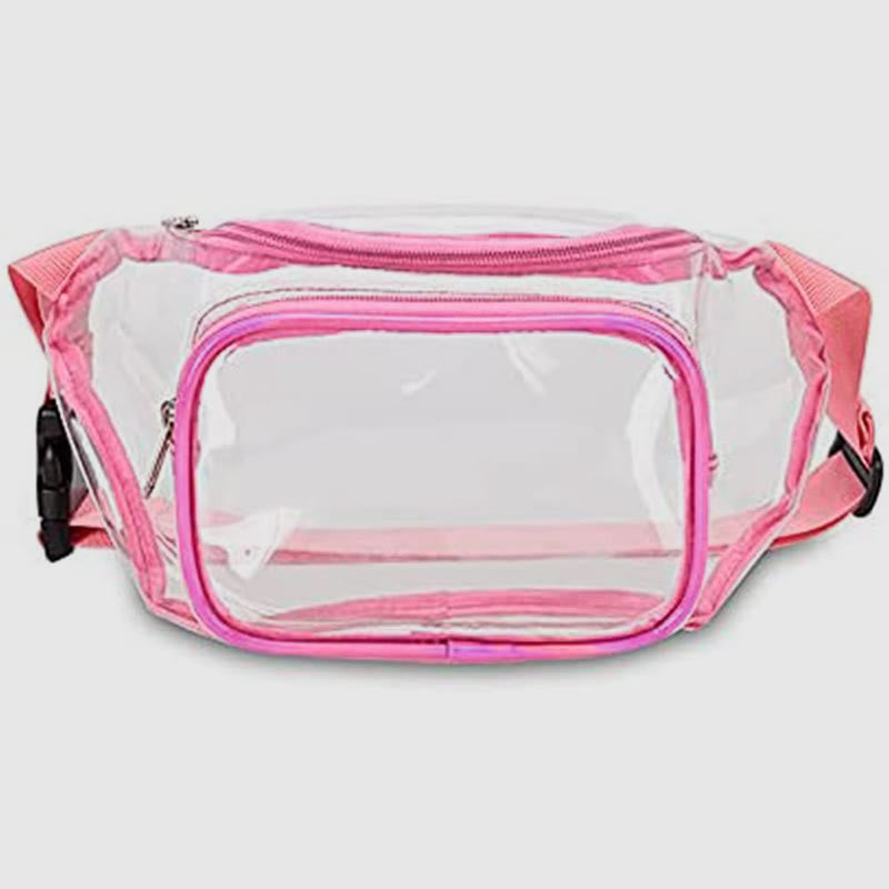 Gürteltasche für Damen, zum Laufen im Freien, Fitness, wasserdichte PVC-Tasche