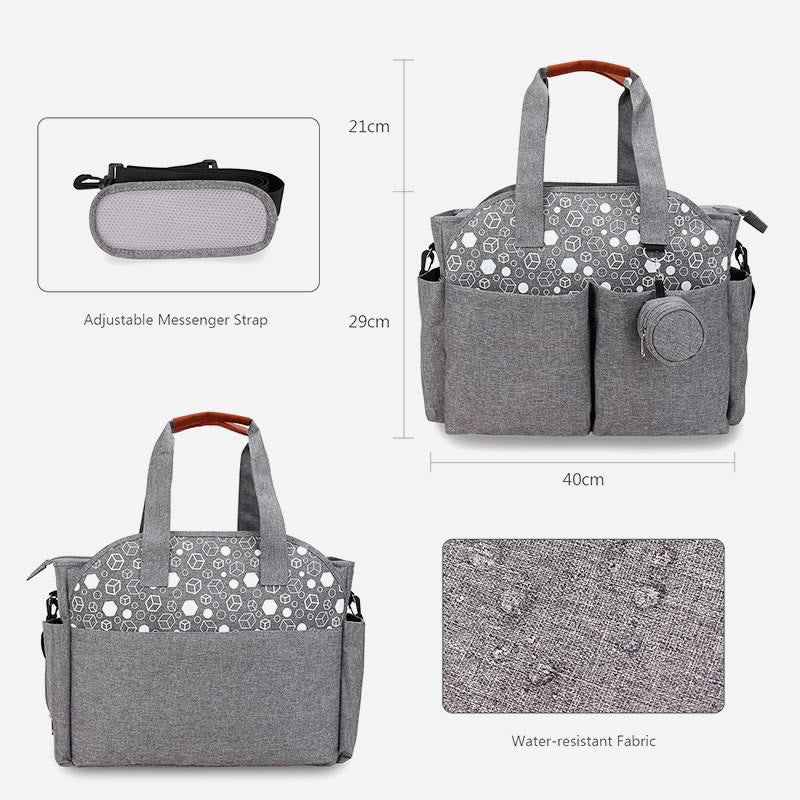 Einkaufstasche für Damen im Freien, Reisetasche aus Polyester mit großer Kapazität