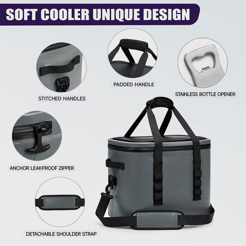 Kühltasche für Camping, auslaufsicher, große Kapazität, Outdoor-Eisbeutel