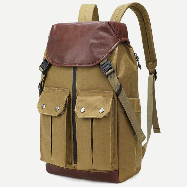 wasserdichter Business-Rucksack für Herren mit mehreren Taschen, geräumiger, geräumiger Laptop-Rucksack