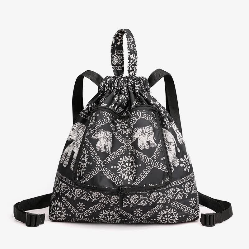 Multifunktionaler faltbarer Rucksack mit Trageband