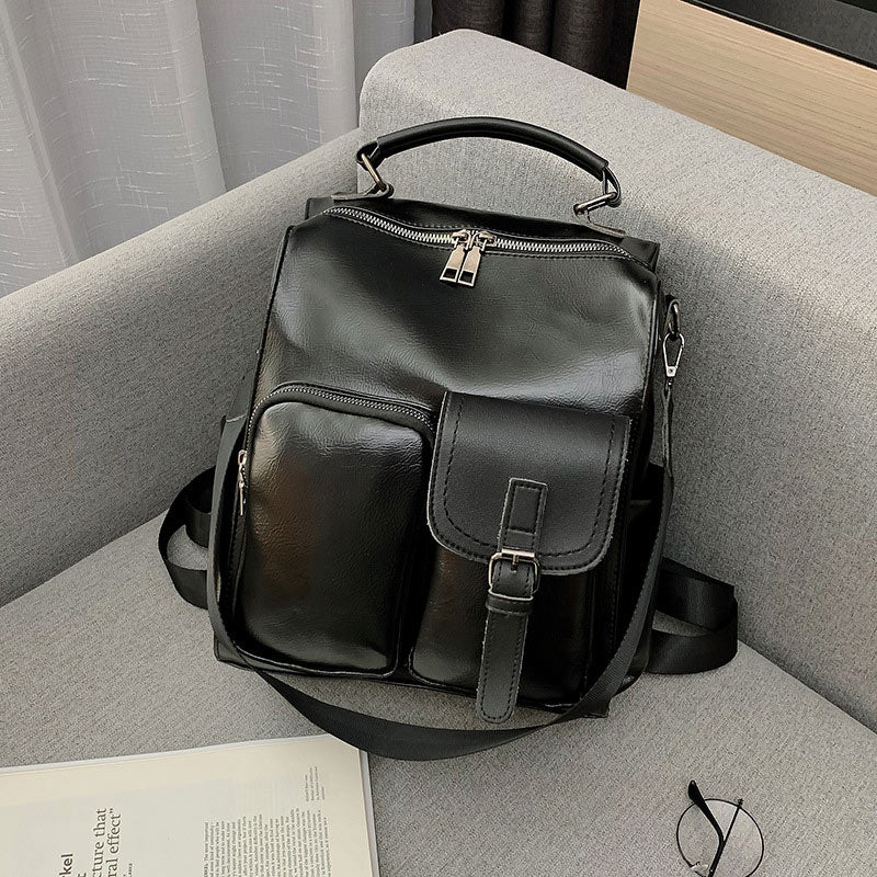 3-Wege-Verwendung Großer Rucksack im britischen Vintage-Stil