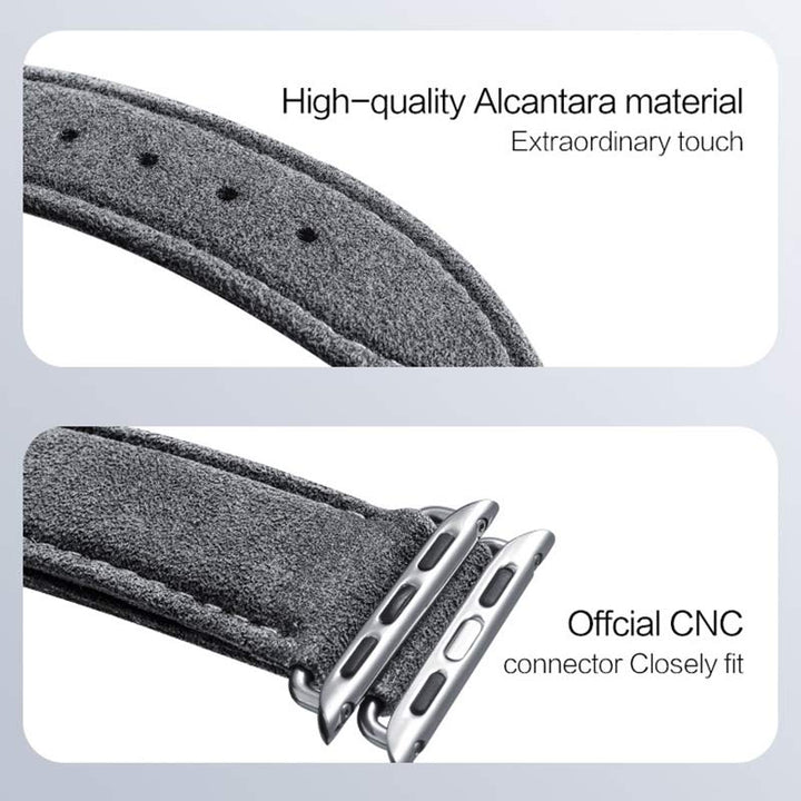 Alcantara-Uhrenarmband