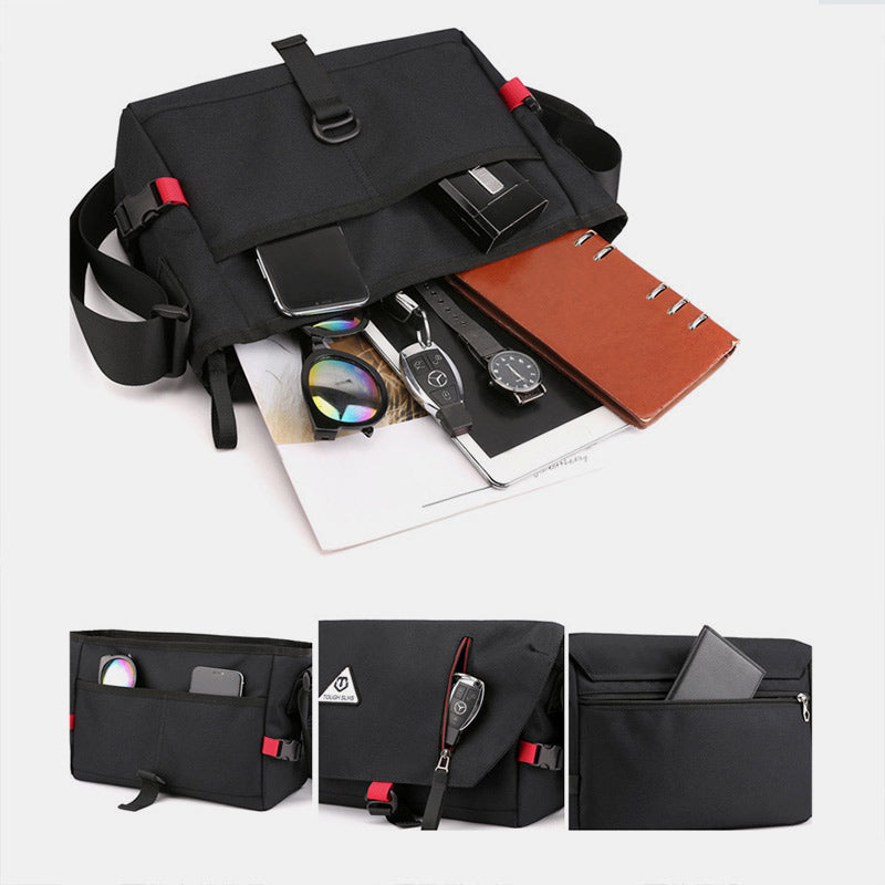 Laptop-Umhängetasche für Herren, leicht, wasserdicht, Umhängetasche