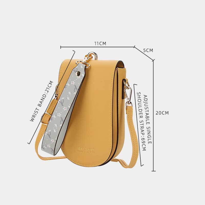 Mini-Umhängetasche, Handy-Geldbörsen für Frauen und Mädchen mit Handschlaufe