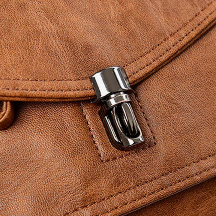 Wasserdichte Umhängetasche im Vintage-Stil mit großem Fassungsvermögen - image 13