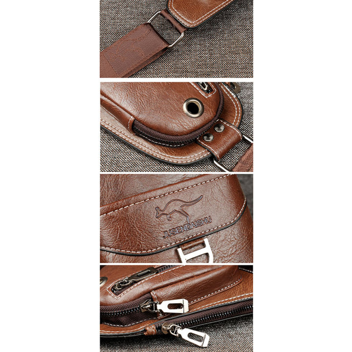 Schultertasche, Rucksack für Herren, Umhängetasche, Brusttasche, Tagesrucksack, Outdoor-Reisen - image 15