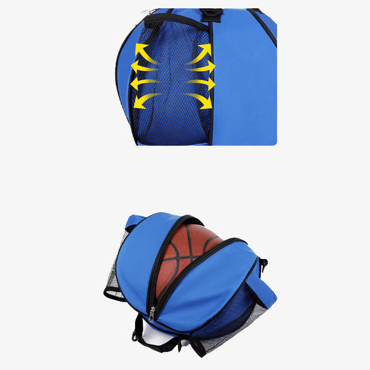 Basketballtasche für Erwachsene und Kinder, multifunktionaler Umhängetaschen-Rucksack