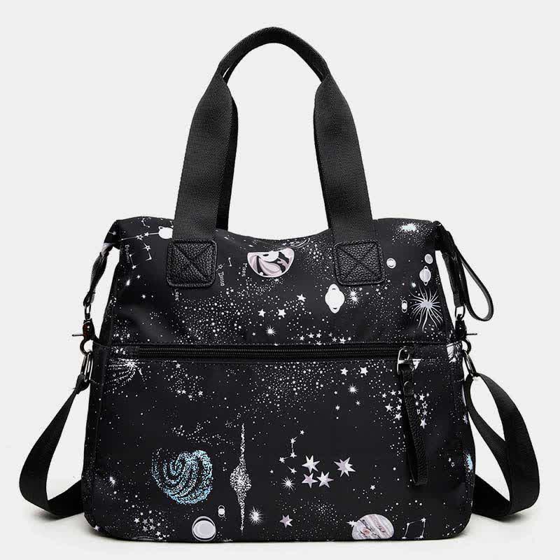 Leichte Tragetasche mit mehreren Taschen für Damen, Mehrzweck-Umhängetasche