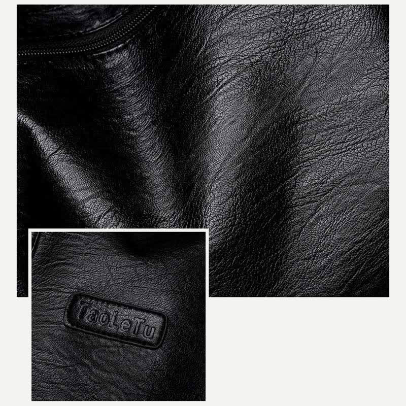Damen Handtasche aus weichem Kunstleder mit zwei Fächern, Schultertasche