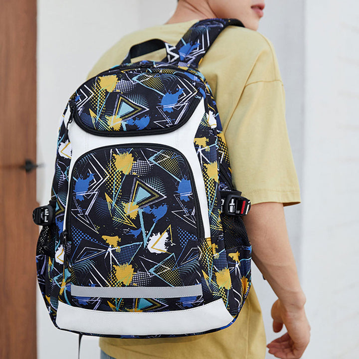 Laptop-Rucksack für Herren, groß, für College, Schule, Büchertaschen, Reise-/Arbeitstasche