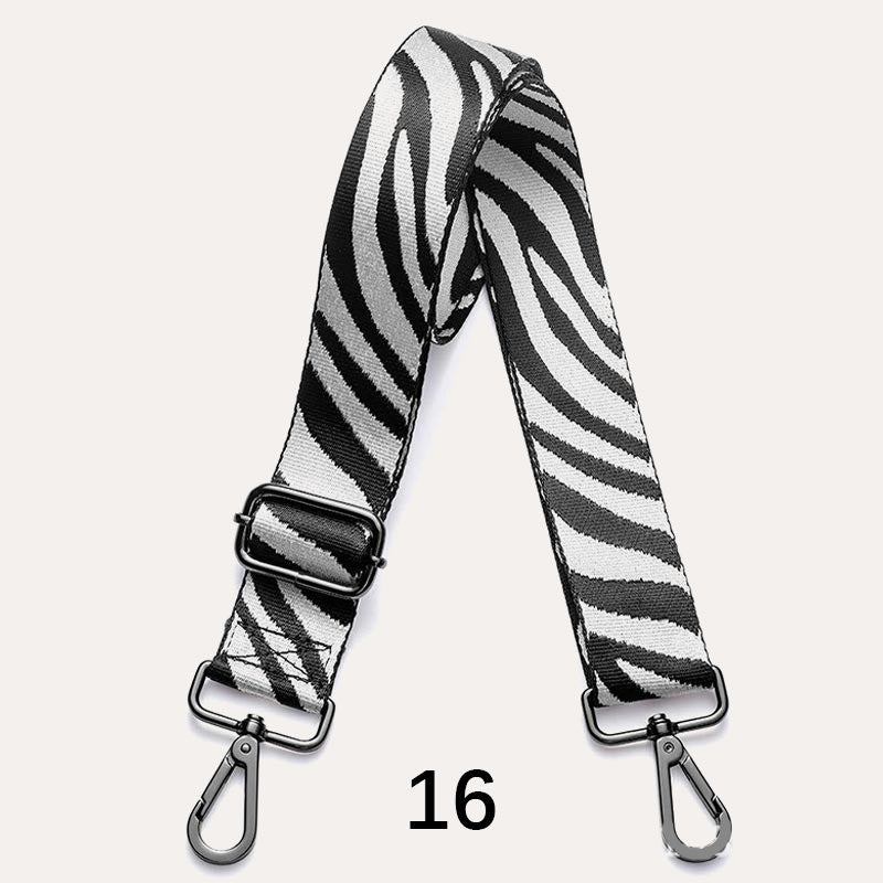 Ersatz verstellbare Crossbody Geldbörse Riemen Streifen breit