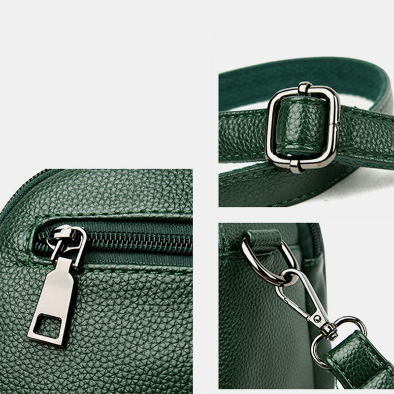 Tasche mit Griff oben für Damen, große Kapazität, einfache Umhängetasche