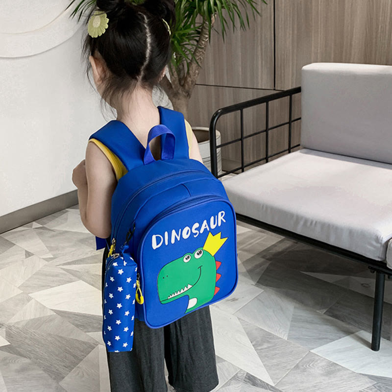 Rucksack für Kinder mit Cartoon-Druck, süßes Einhorn, Kindergarten-Schultasche