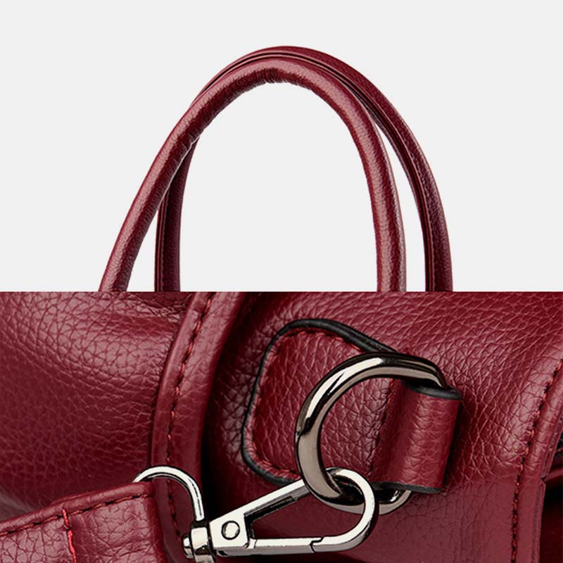 Elegante Tragetasche mit mehreren Fächern und großem Fassungsvermögen