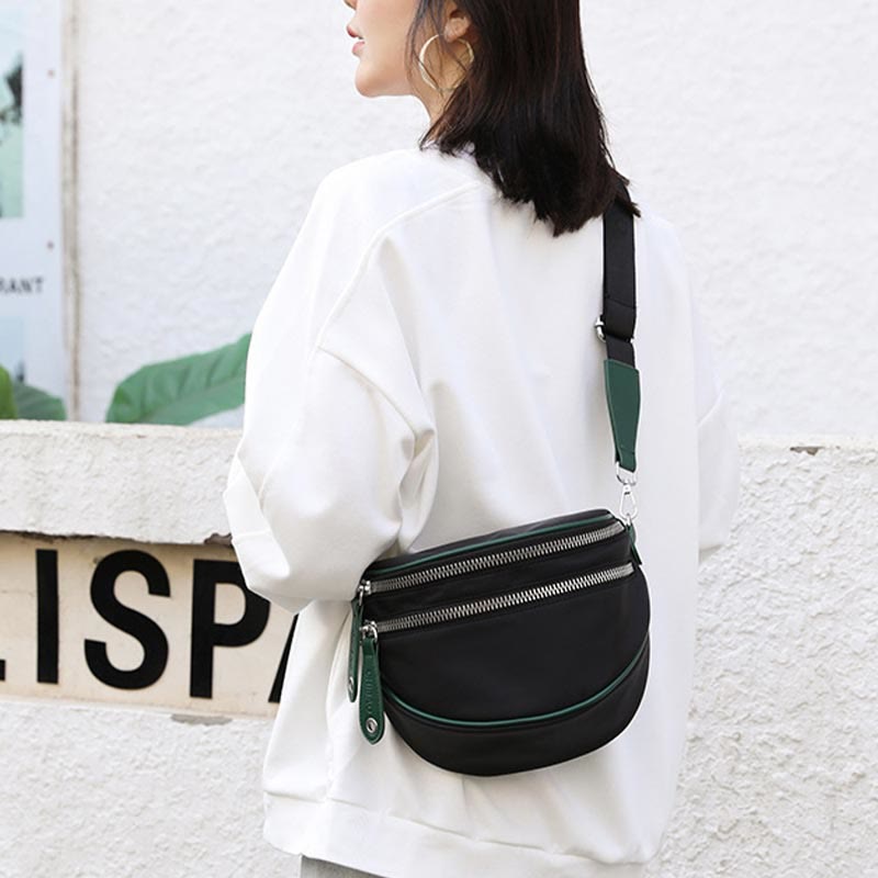 Umhängetasche für Damen, leicht, lässig, aus Nylon