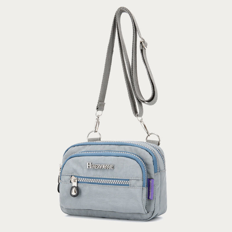 Umhängetasche für Damen, lässig, verstellbarer Riemen, Nylon-Gürteltasche