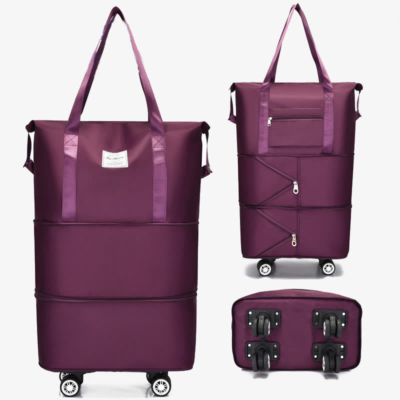 Große Reisetasche für kurze Reisen, praktische, zusammenklappbare Reisetasche für Damen