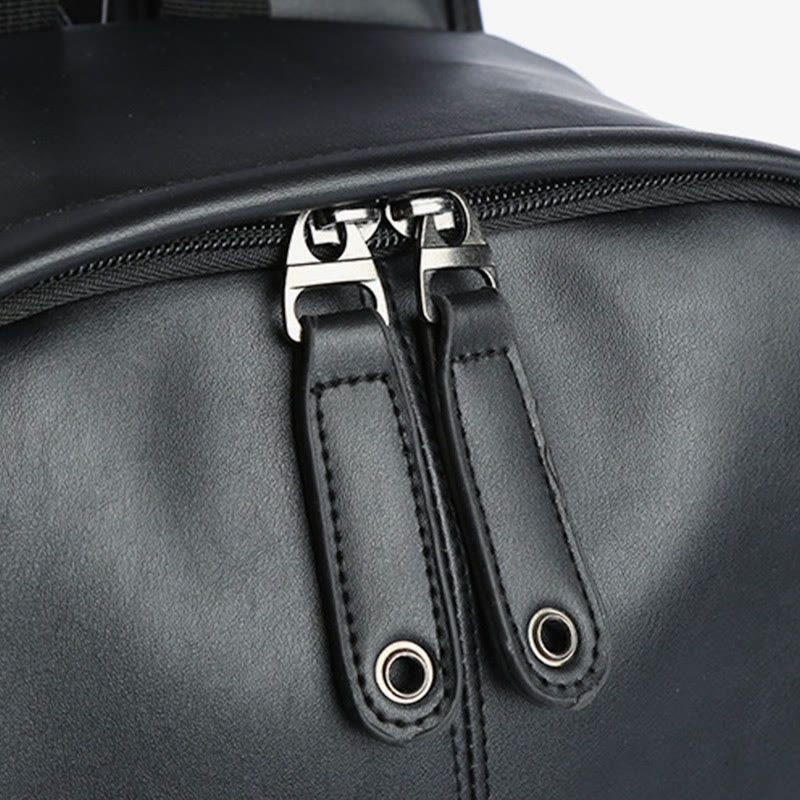 Rucksack für Herren, wasserdicht, PVC, großes Fassungsvermögen, Tagesrucksack für Studenten