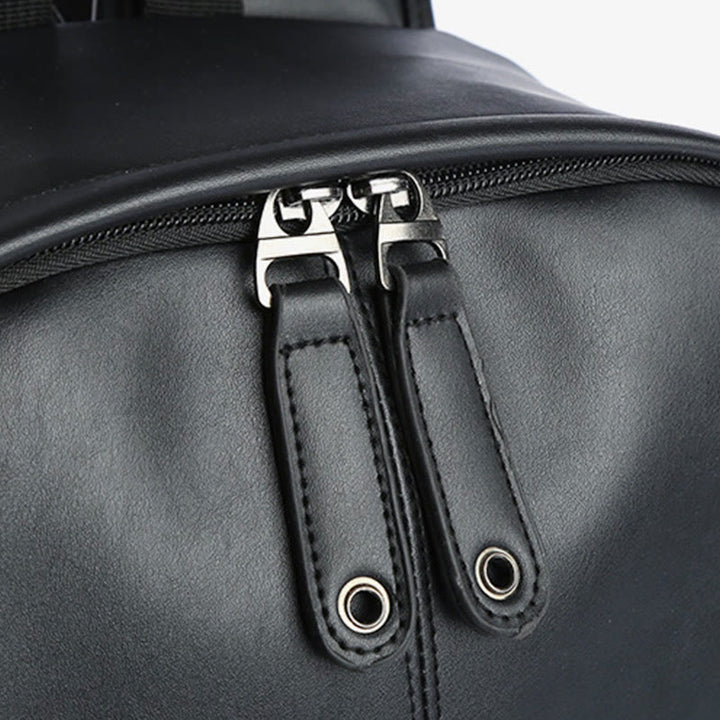 Rucksack für Herren, wasserdicht, PVC, großes Fassungsvermögen, Tagesrucksack für Studenten