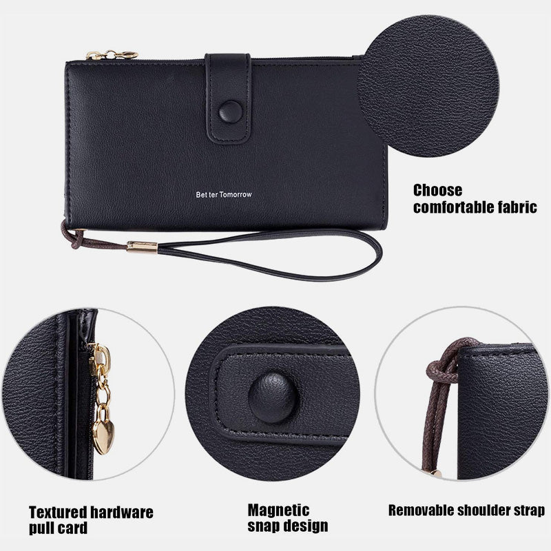 Touchscreen Große Kapazität Handy Tasche Geldbörse