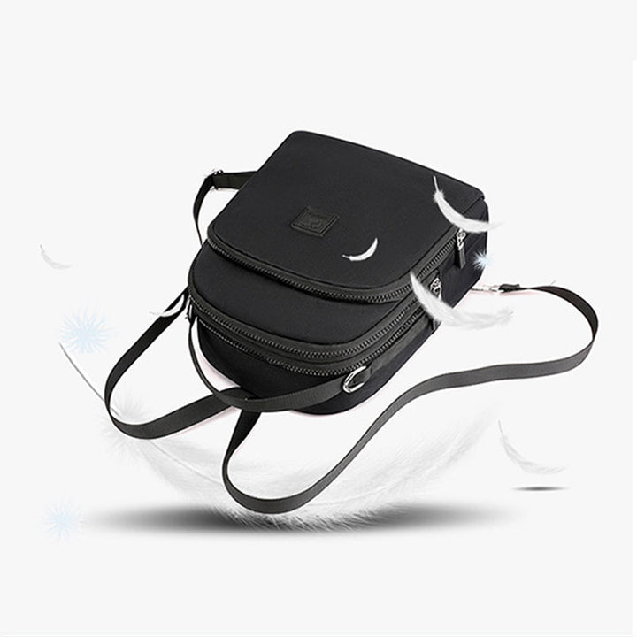2-Wege-Verwendung Wasserdicht Leichte Casual Rucksack Schultertasche