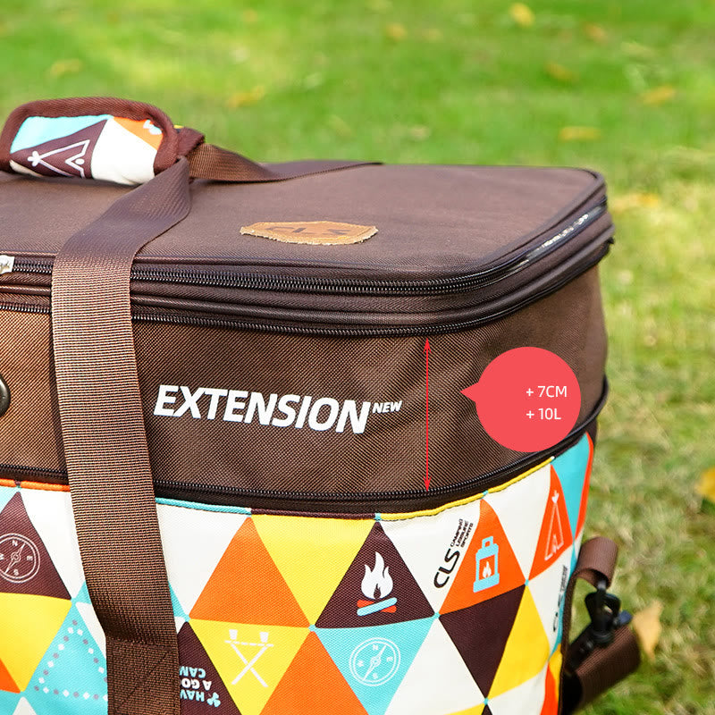 Kühltasche für Outdoor-Camping, höhenverstellbare Reisetasche