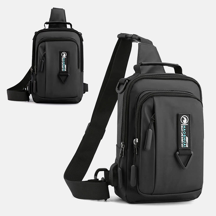 Praktische Crossbody Sling Bag für Männer, wasserdichte Reisetasche