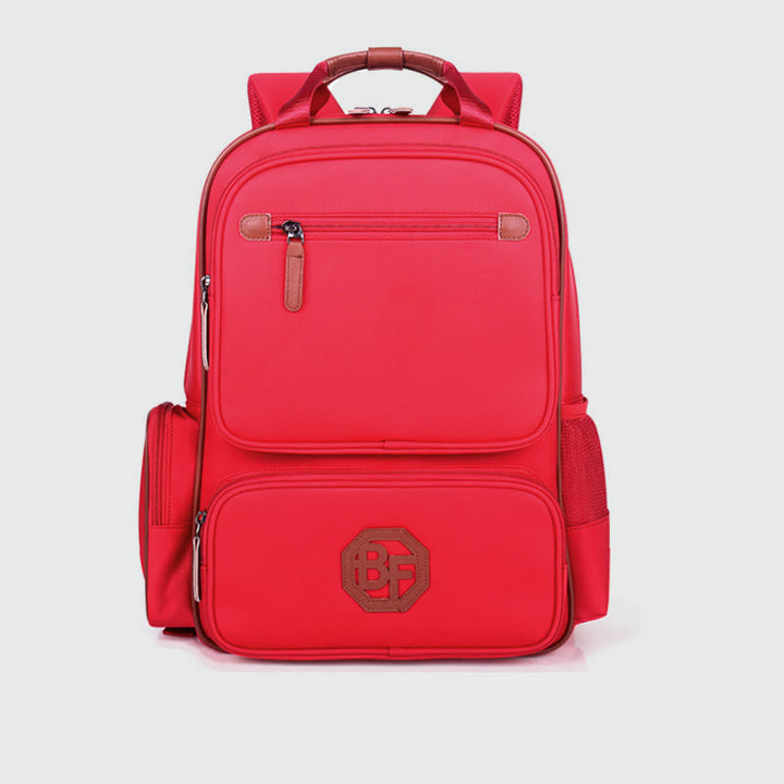 Rucksack für Schulkinder, großes Fassungsvermögen, wasserdichter Tagesrucksack aus Stoff