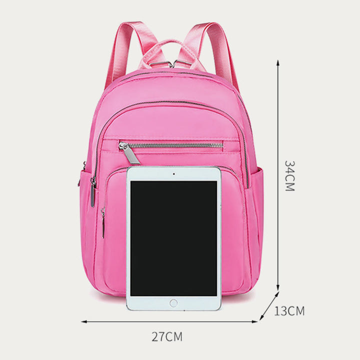 Rucksack für den täglichen Gebrauch, schlichter, einfarbiger, lässiger Oxford-Tagesrucksack
