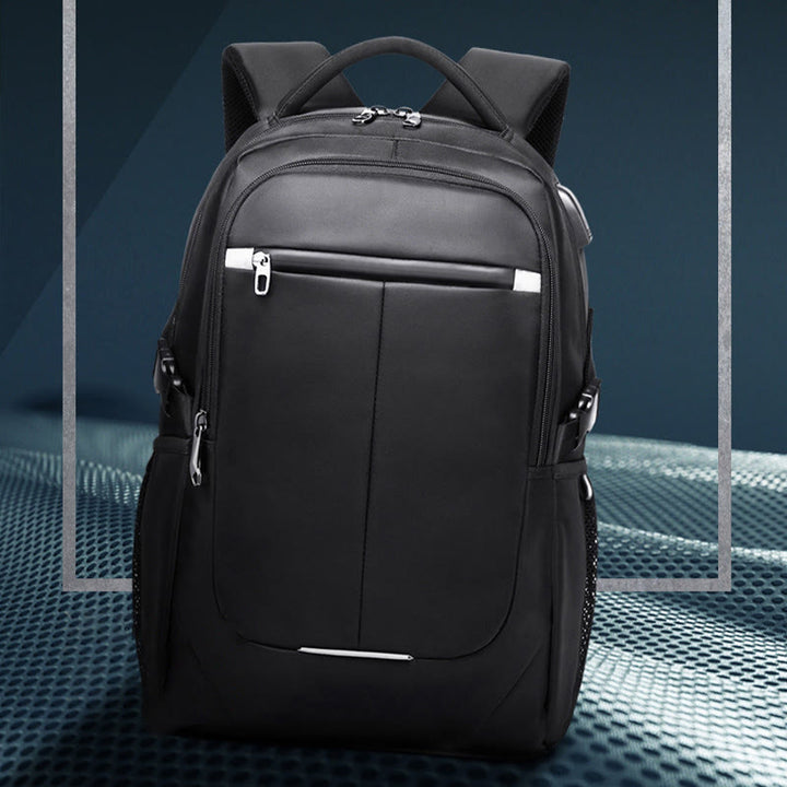 Rucksack für Herren, für Geschäftsreisen, Studenten, Laptop, Oxford, wasserdicht, Tagesrucksack