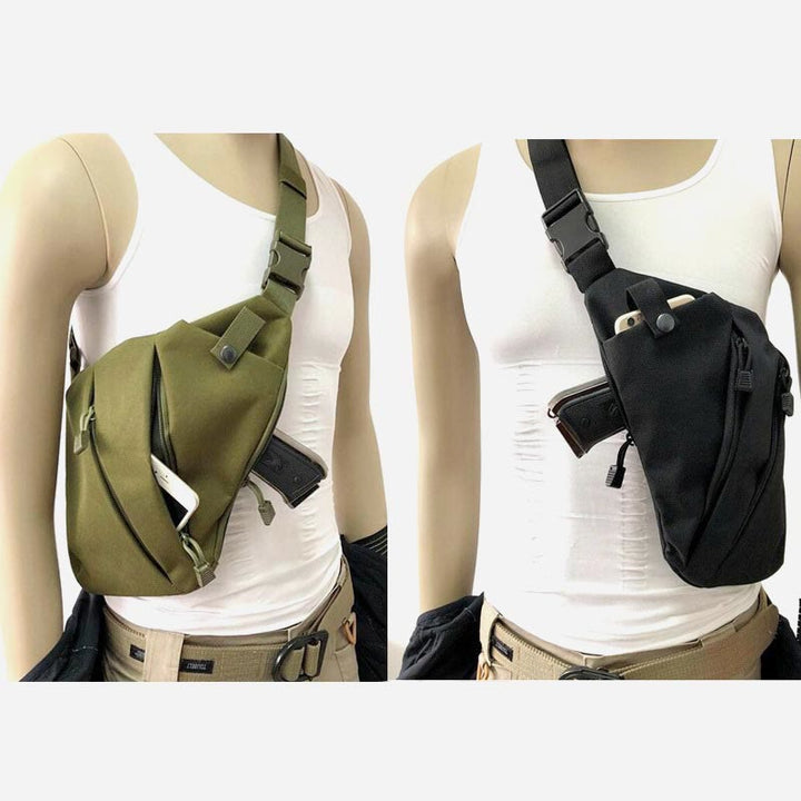 Schultertasche für Männer, Radfahren, Bergsteigen, Sport, Crossbody, Brusttasche