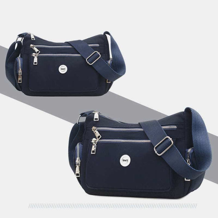 Umhängetasche mit mehreren Taschen für Damen, leicht, geräumig, Schultertasche