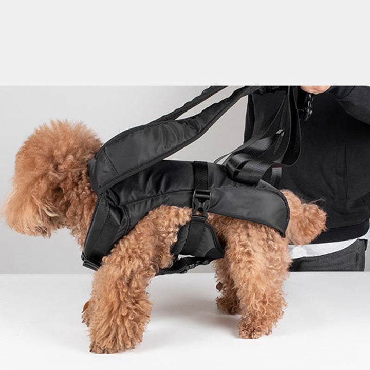 Haustiertragetasche für Hunde im Freien, leicht zu tragender Brust-Rucksack vorn