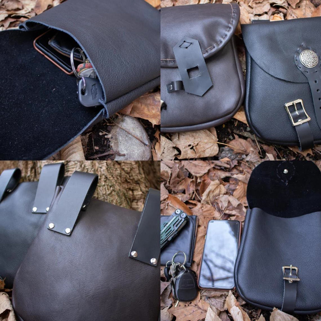 Vintage Mittelalterliche Gürteltasche Renaissance Cosplay Telefontasche Gürteltasche