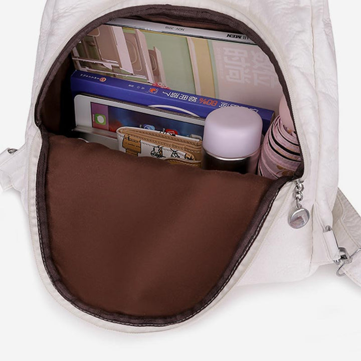 Wasser- und reißfester Rucksack, Tagesrucksack, Schultertasche, Handtasche mit verstellbaren Trägern