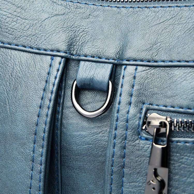 Umwandelbarer Rucksack in Volltonfarbe für Pendler - image 11