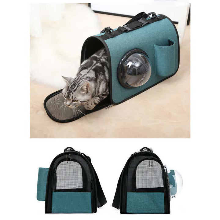 Haustier-Tragetasche für kleine Hunde und Katzen, faltbare Handtasche für die Reise mit Haustieren
