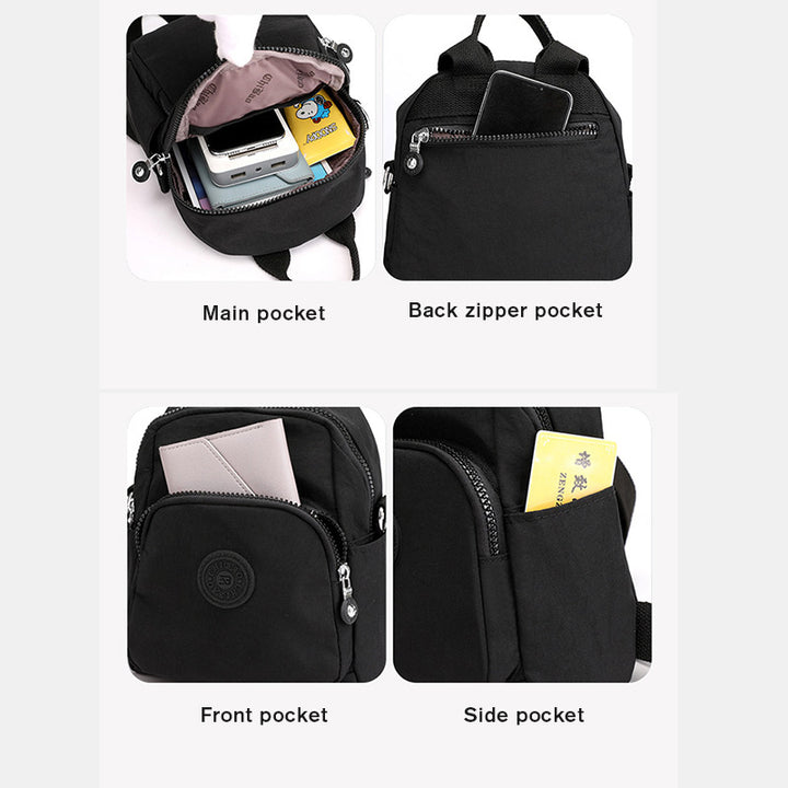 Multifunktionale, robuste, große Kapazität, einfach kleine Rucksack-Umhängetasche