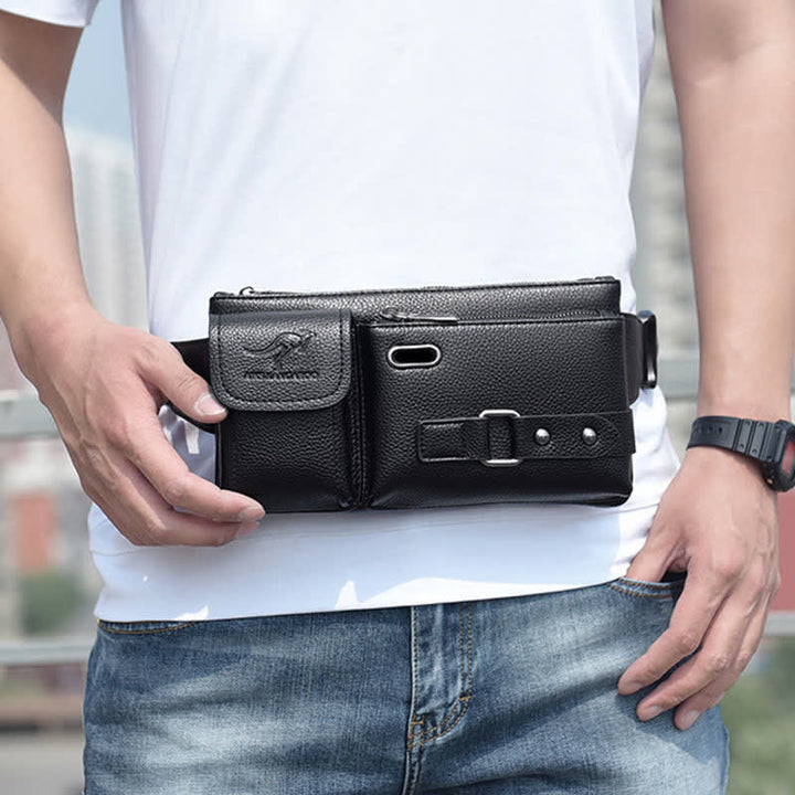 Wasserdichte Schultertasche mit mehreren Taschen