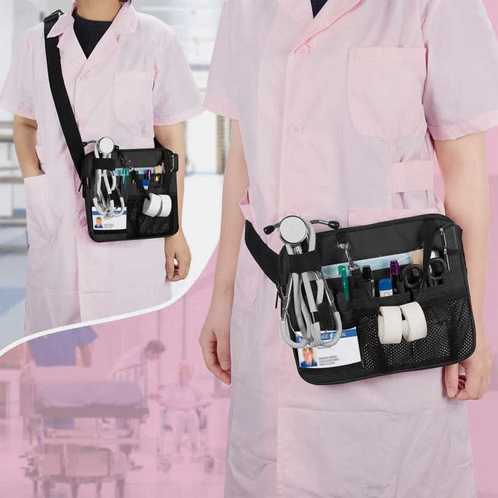 Gürteltasche mit mehreren Steckplätzen für medizinische Ausrüstung, verstellbare Hüfttasche für Krankenschwestern