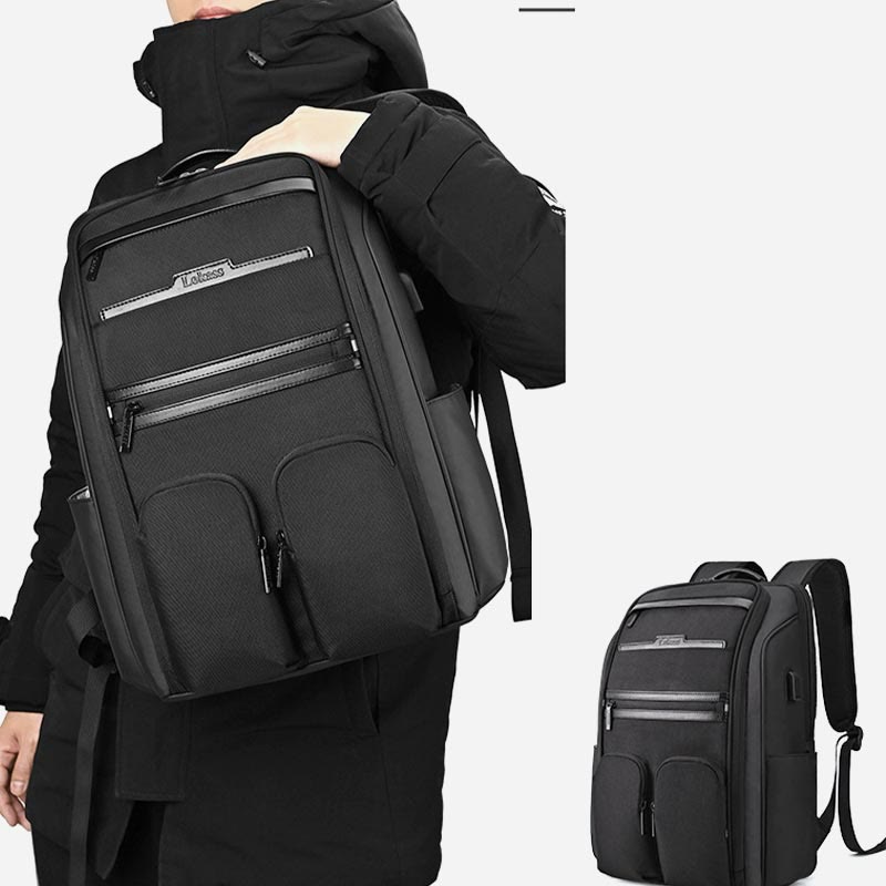 Rucksack für Herren, Reiserucksack mit großer Kapazität, wasserdichter, multifunktionaler Tagesrucksack