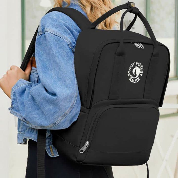 Laptop-Rucksack mit großem Fassungsvermögen, Schul- und Reisetasche mit Tragegriff oben